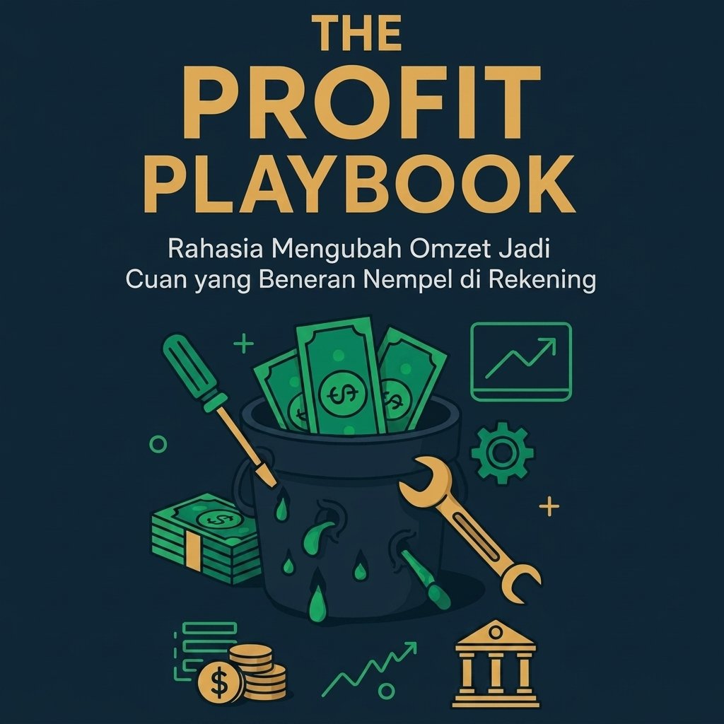 Ebook The Profit Playbook: Rahasia Mengubah Omzet Jadi Cuan yang Beneran Nempel di Rekening