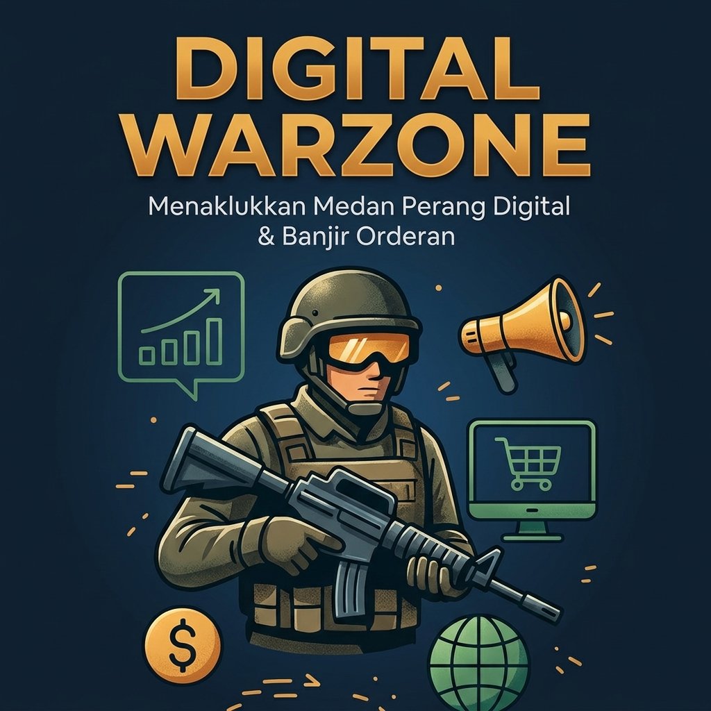 Ebook Digital Warzone: Menaklukkan Medan Perang Digital & Banjir Orderan
