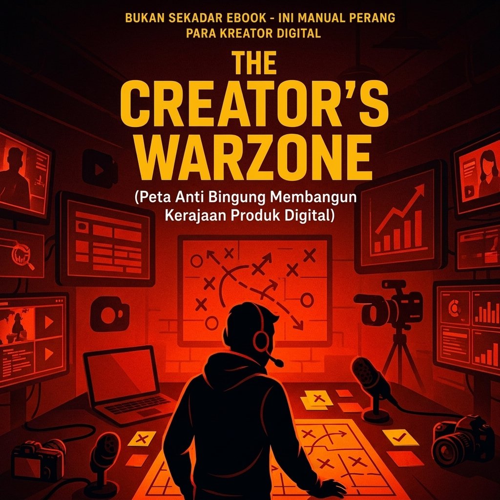 Ebook The Creator's Warzone: Peta Anti Bingung Membangun Kerajaan Produk Digital